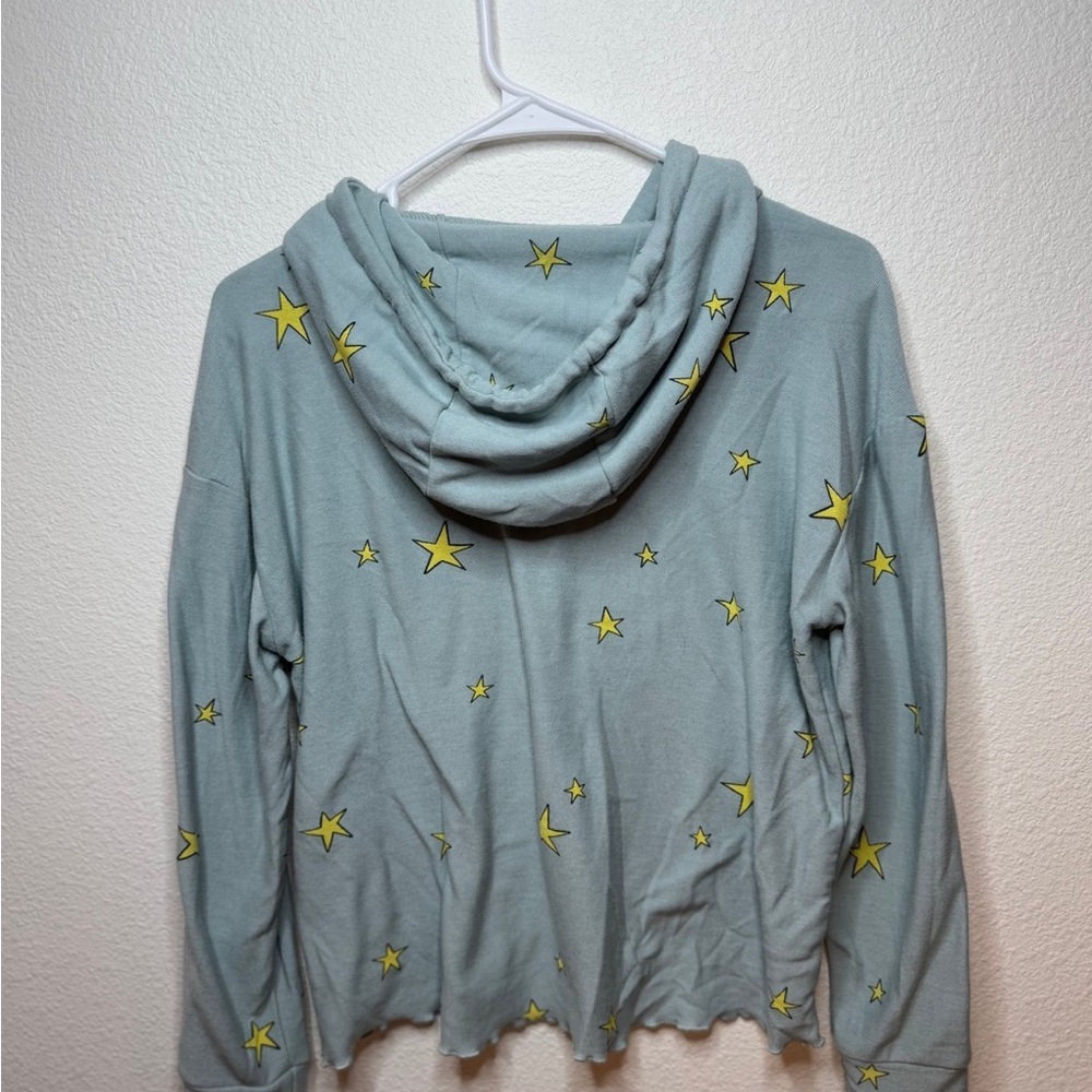 yellow star hoodie